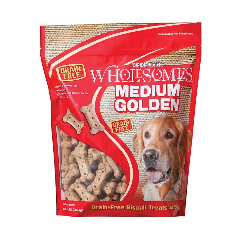 Wholesomes Golden Dog Biscuit Treats 4 Lbs