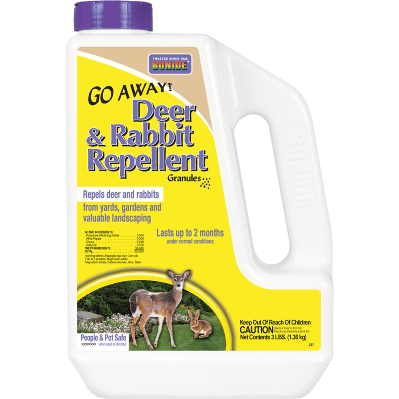 Bonide Go Away! Deer & Rab Granules 3 lb