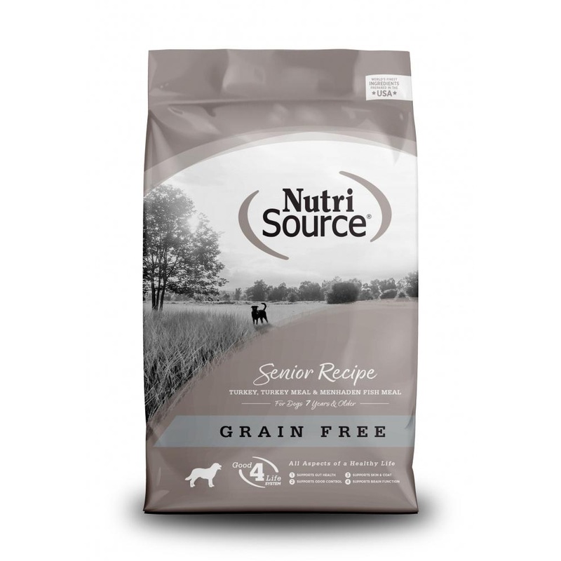 NutriSource Senior Recipe Grain Free Dry Dog Food
