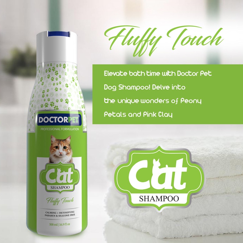 Cat Shampoo Fluffy Touch 500ml