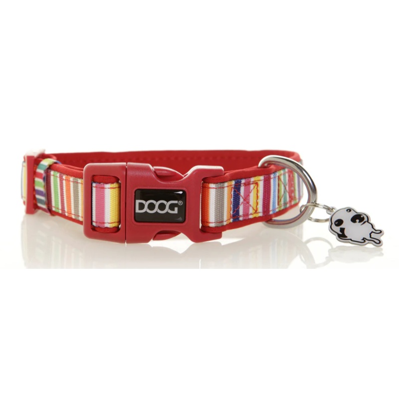 DOOG COLLAR SCOOBY CANDY STRIPED 14CM – 25CM