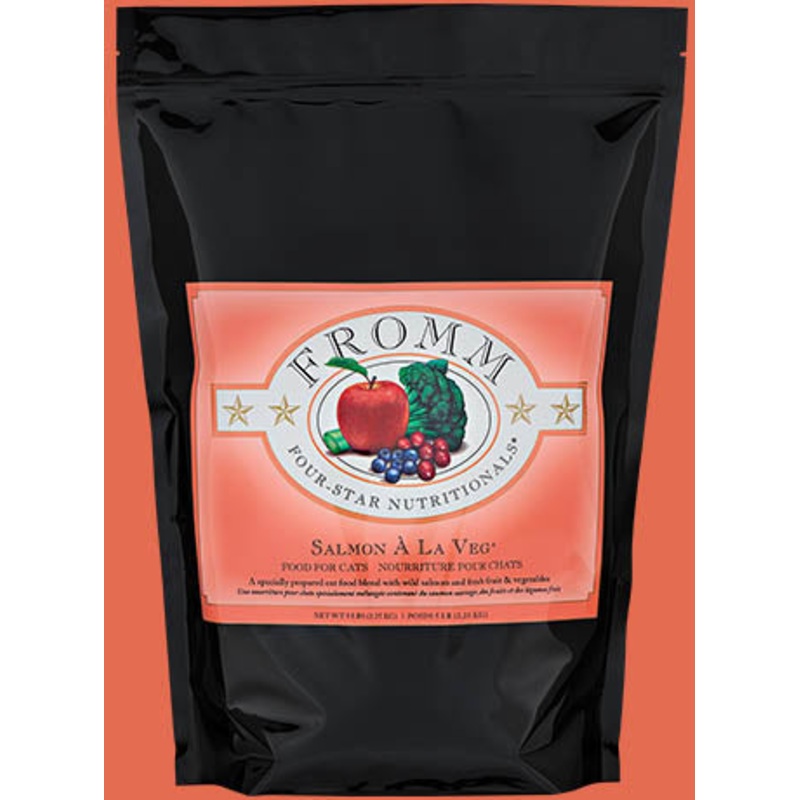 Fromm Salmon a la Veg Four-Star Cat Food – LOCAL PICKUP ONLY 4 lb