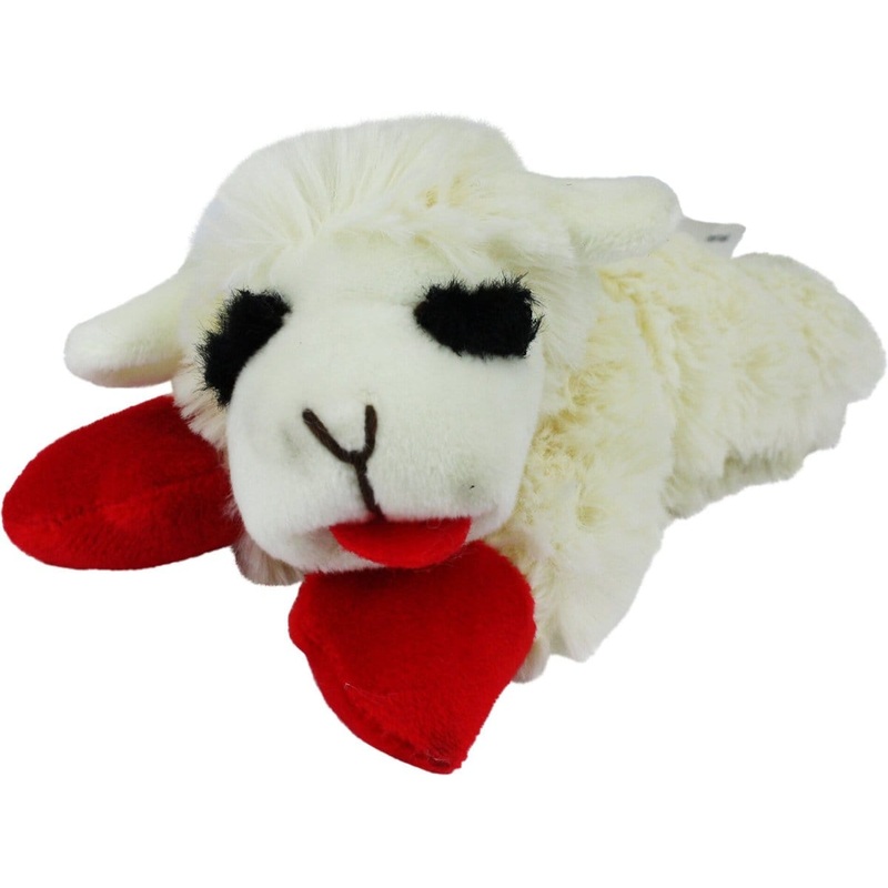 Multipet Lamb Chop Dog Toy Mini
