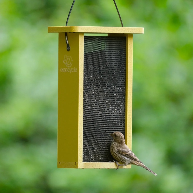 Nature’s Way Bird Products EcoCycle Finch Fare Recycled Plastic Thistle Mesh Bird Feeder