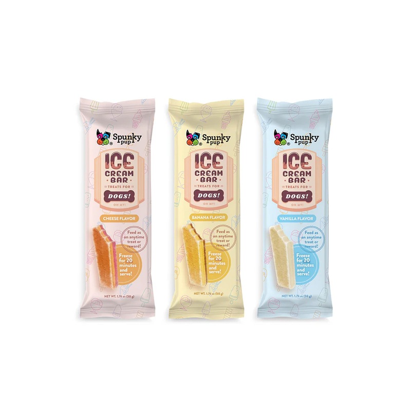Spunky Pup Ice Cream Dog Treat Vanilla