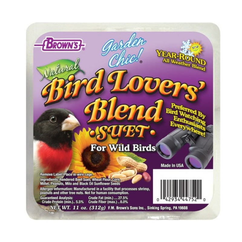 Bird Lovers Blend Suet, 8 Cakes