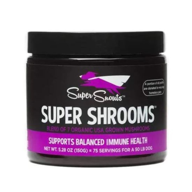 Diggin Your Dog Super Snouts Super Shrooms Organic Mushroom Immune Health For Dogs