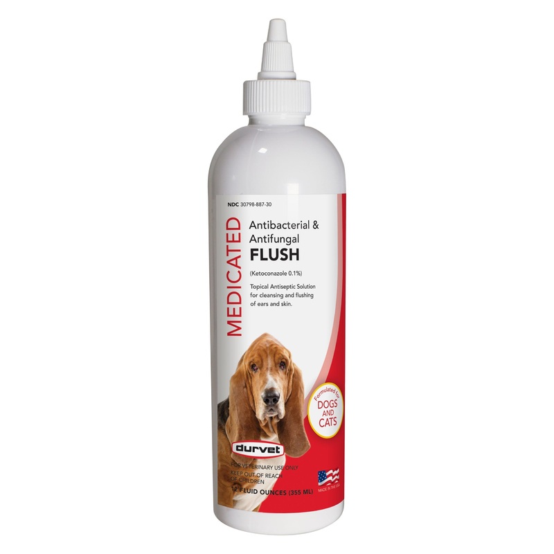 Durvet Medicated Antibacterial and Antifungal Flush