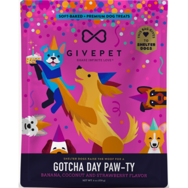Give Pet Gotcha Day Paw-Ty