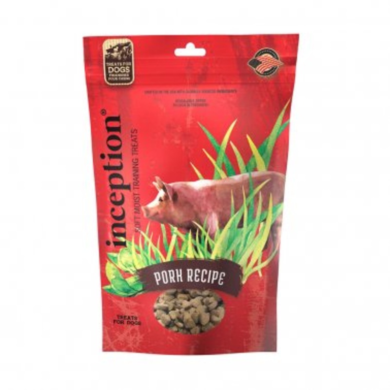 Inception Soft Moist Dog Treats Pork 4 oz