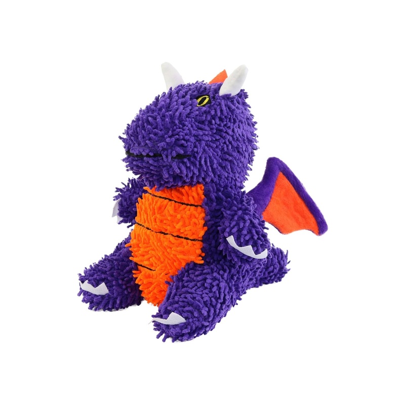 Mighty Microfiber Violet Dragon Ball Dog Toy Medium