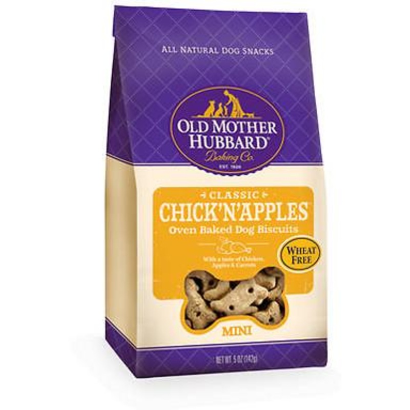 Old Mother Hubbard Crunchy Classic Natural Chick’N’Apples Mini Biscuits Dog Treats