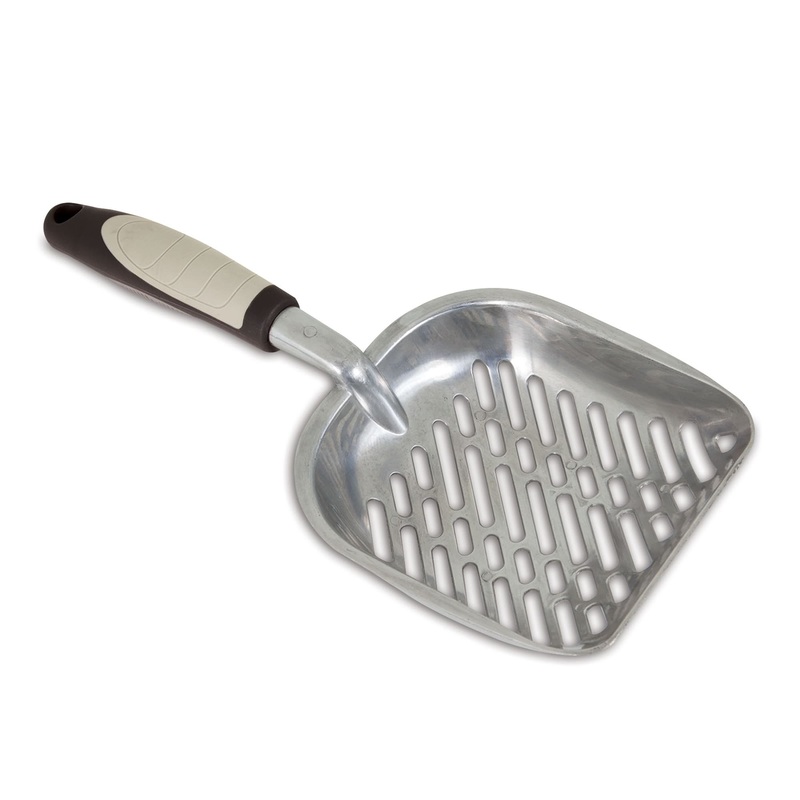 Petmate Cat Litter Scoop  Metal  Brown