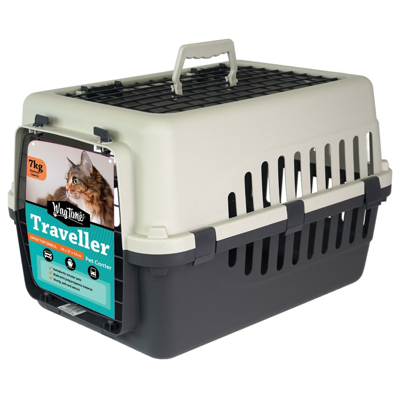WagTime – Traveller Open Top Pet Carrier (Small)