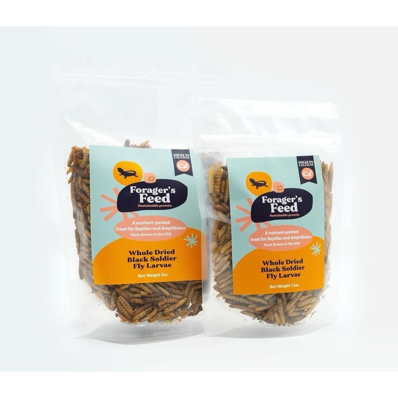 Forager’s Feed Black Soldier Fly Larvae 1lb