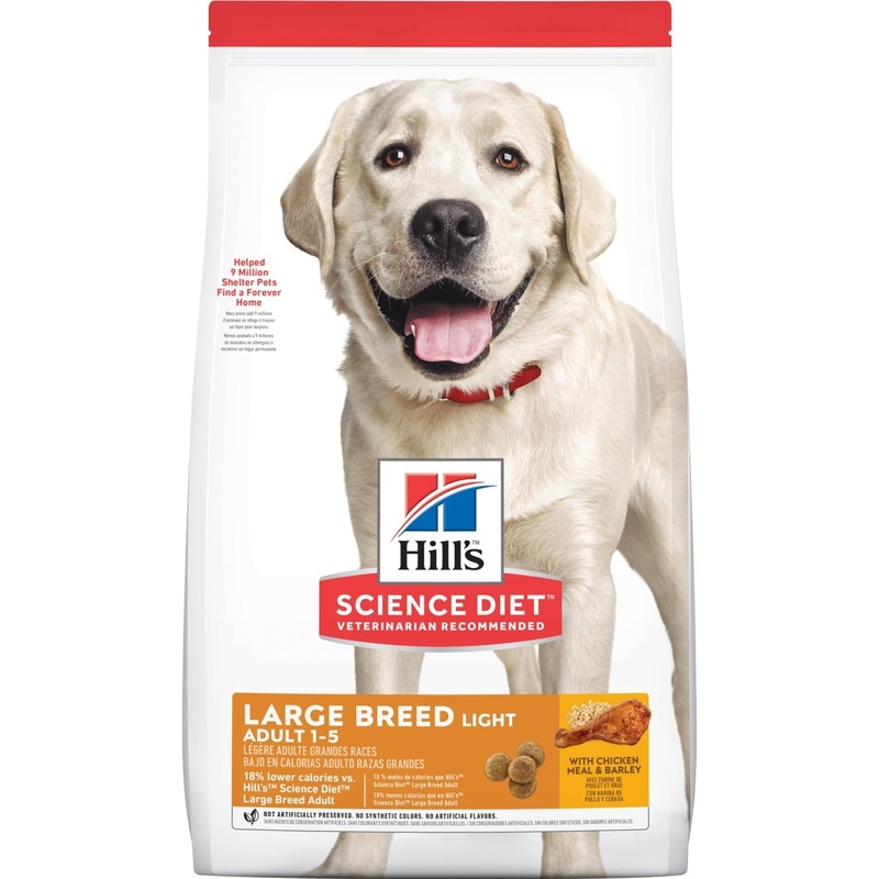 Hill’s Science Diet Adult Large Breed Light dog food