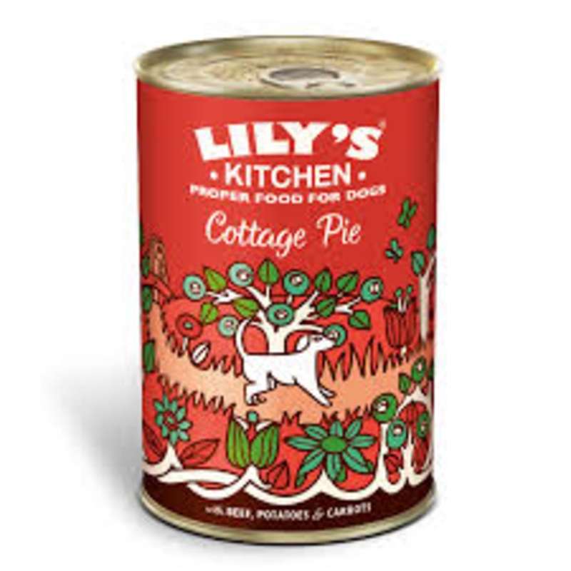 Lily’s Kitchen Tins Cottage Pie Dog 400g Default Title