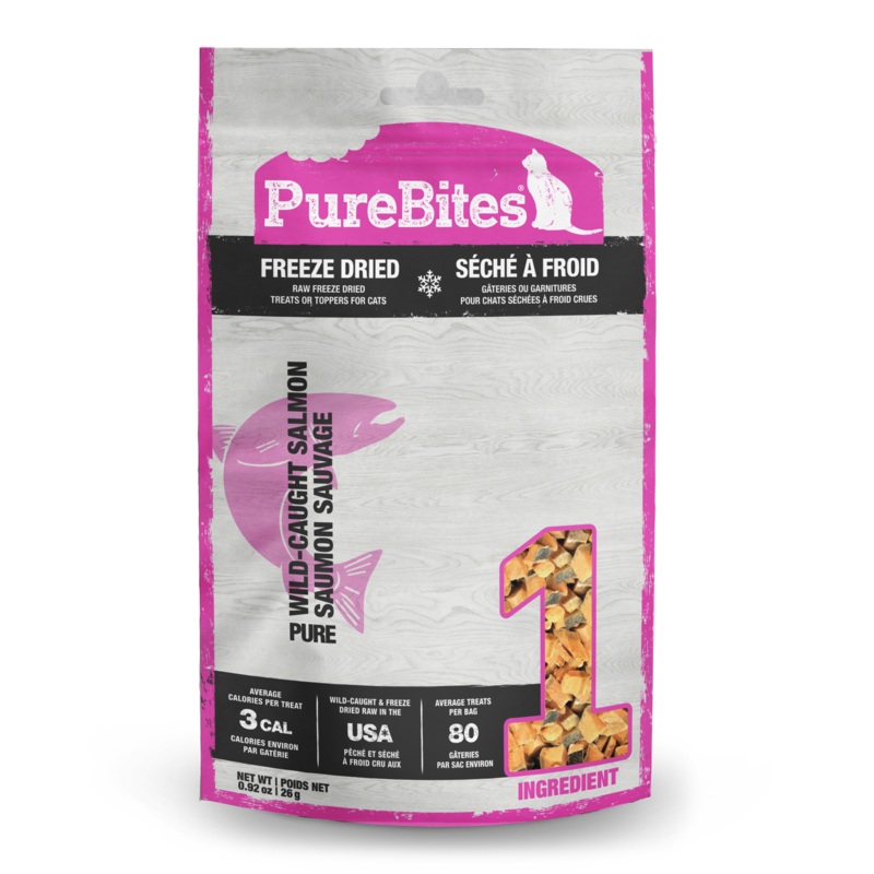 PureBites Freeze Dried Salmon Cat Treats