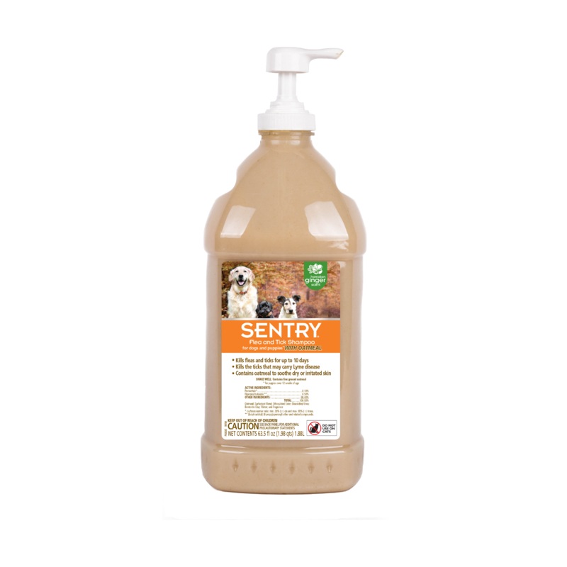 Sentry Flea & Tick Oatmeal Shampoo Dog 63.5OZ
