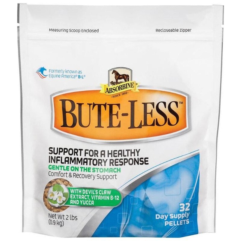Absorbine Bute-Less Comfort & Recovery Support Pellets 5 LB-80 DAY