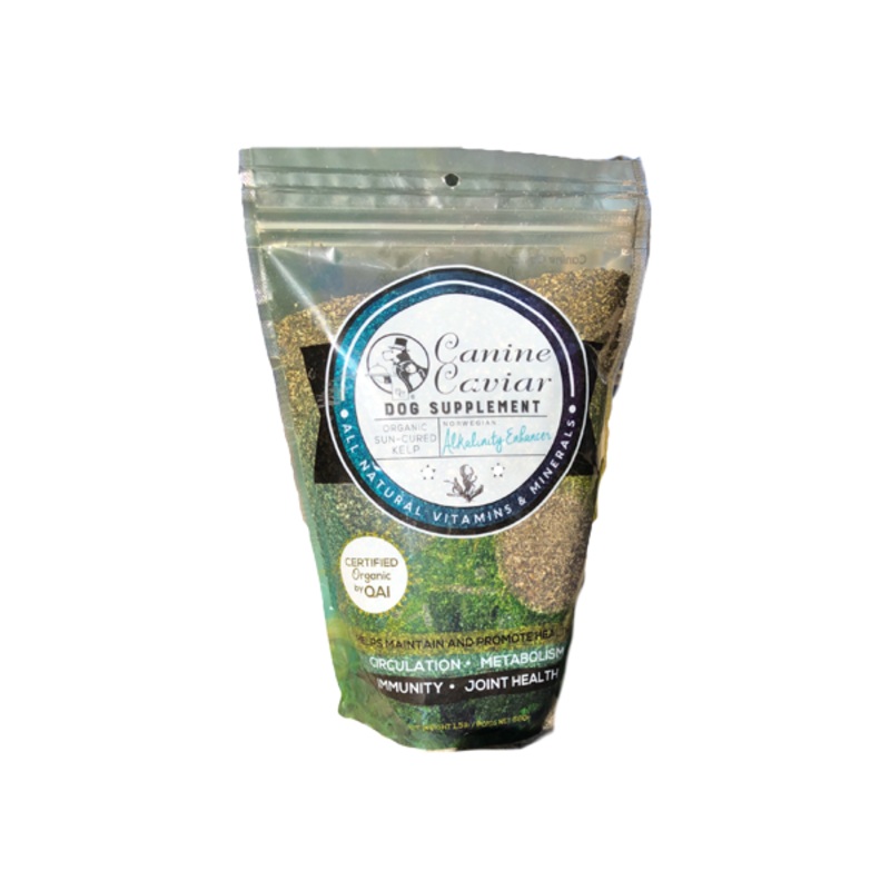 Canine Caviar Organic Norwegian Sun-Cured Kelp Dog Supplement 1.5 Lb Bag