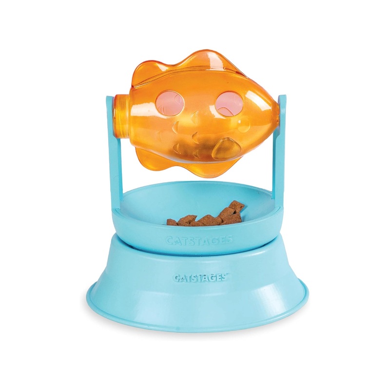 Catstages 2-in-1 Topper Spinning Fish Cat Toy