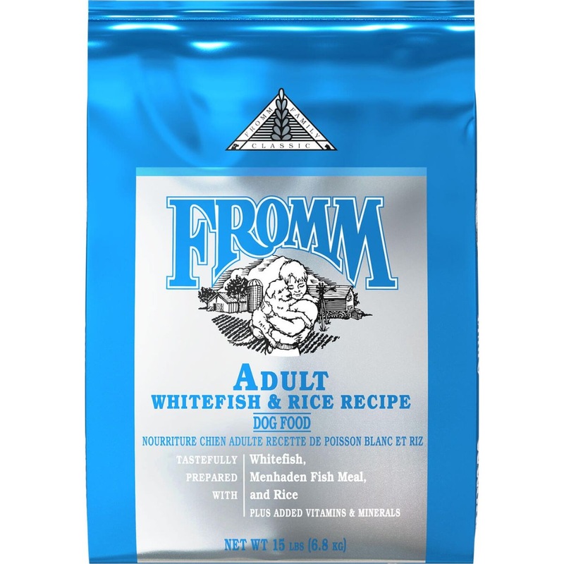 Fromm Classic Adult Dry Dog Food – Whitefish & Rice – 15lb Bag