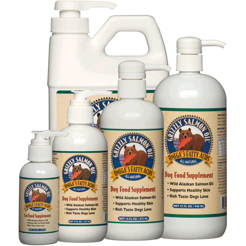 Grizzly Salmon Oil 16.0 oz