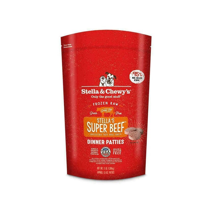 Stella and Chewy’s Beef Patties Raw Dog Food, 12 lb 12 lb