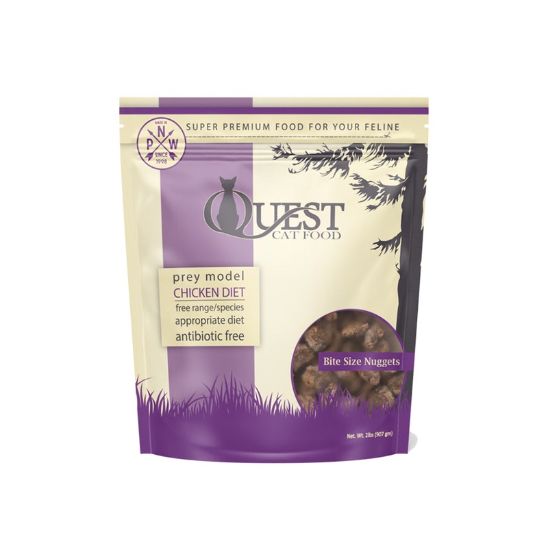 Steve’s Quest Chicken Nuggets Raw Cat Food 2 lb