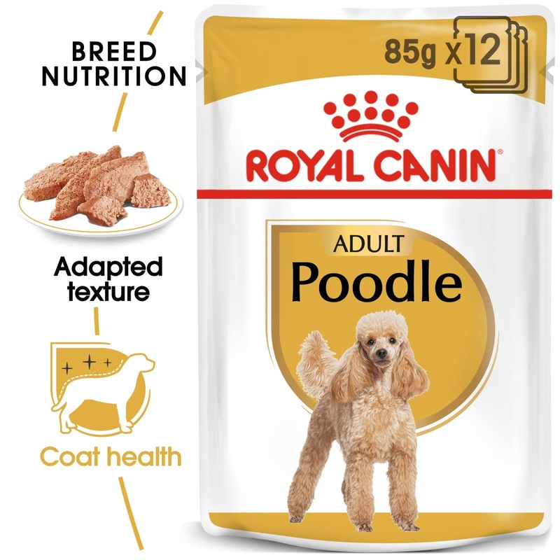 Breed Health Nutrition Poodle Adult (WET FOOD – Pouches) 12 x 85g