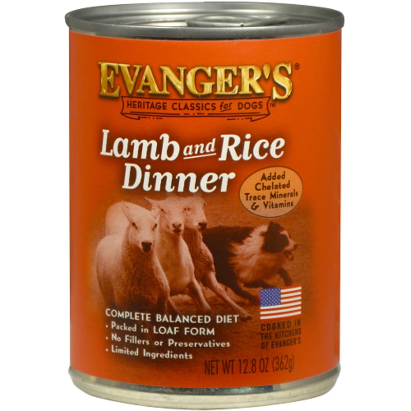 Evanger’s Heritage Classic for Dogs Lamb & Rice