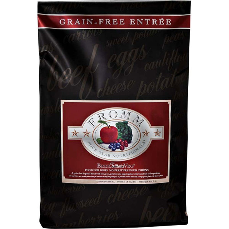 Four-Star Nutritionals Beef Frittata Veg Grain-Free Dry Dog Food 26-lb