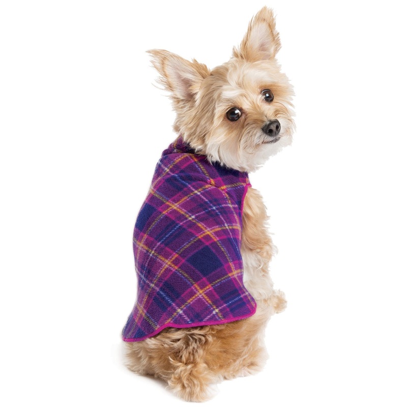 Goldpaw Fleece Mulberry Plaid 6