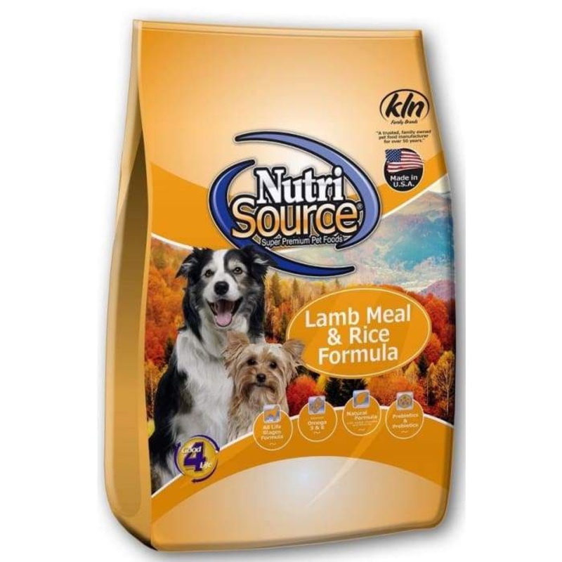 NutriSource Adult Lamb & Rice 5 lb.