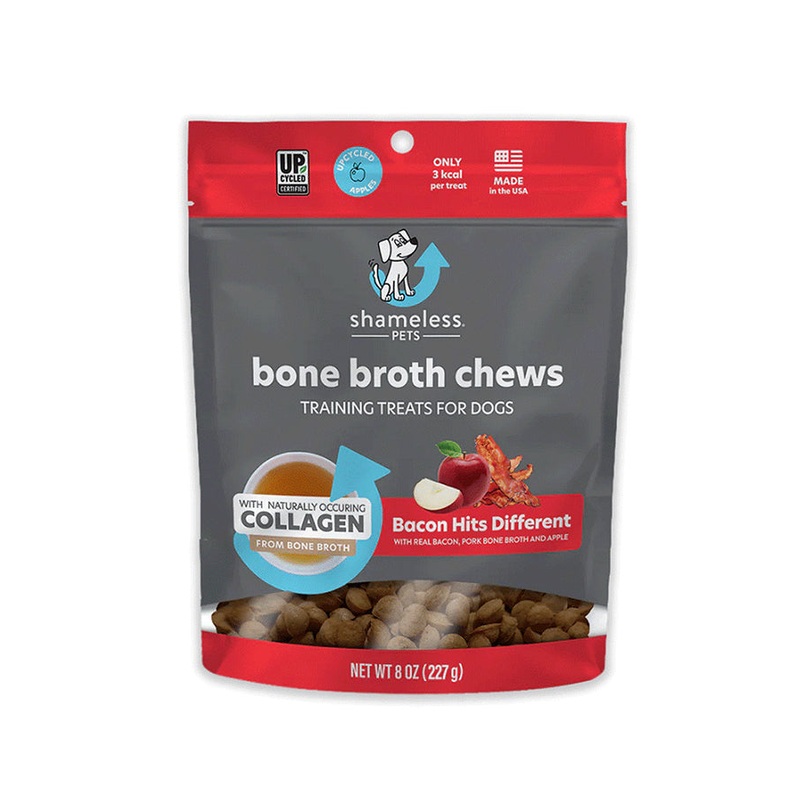 Shameless Bacon Hits Different Bone Broth Chews 8 oz