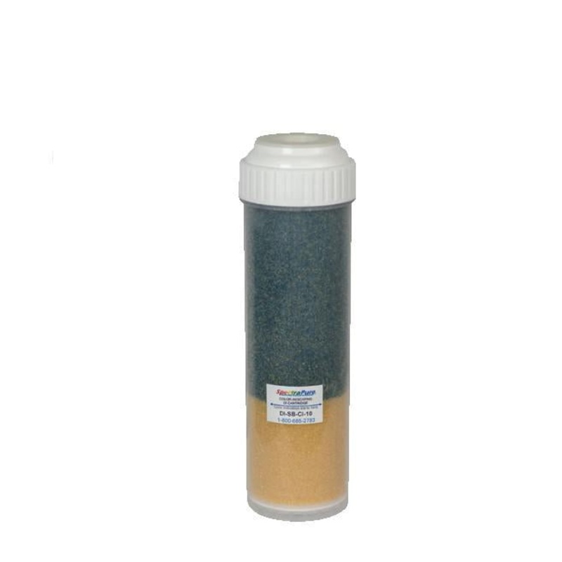 SpectraPure SilicaBuster Super DI Cartridge Color Indicating 10″