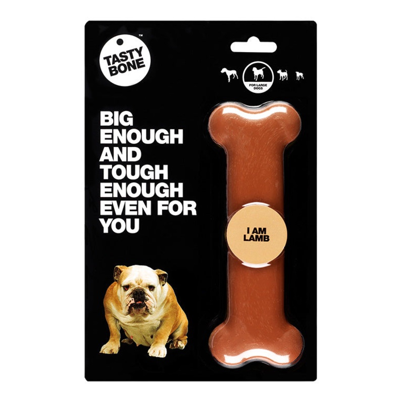 Tasty Bone Lamb Dog Toy Mini