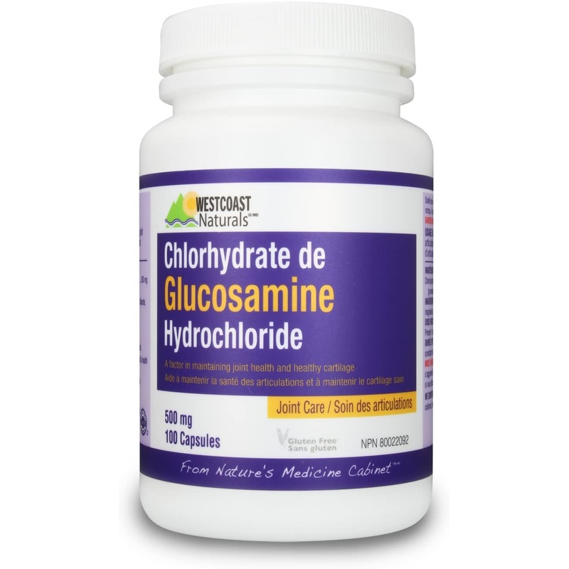 Westcoast Naturals Glucosamine Hydrochloride 500 mg 200cap