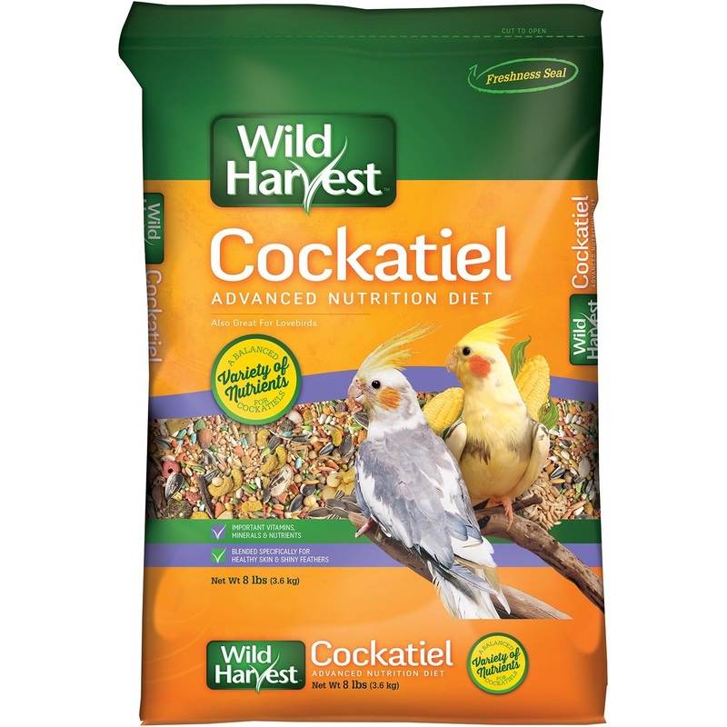 Wild Harvest Cockatiel Advanced Nutrition Diet, 8 lbs