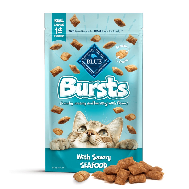 BLUE Bursts Savory Seafood Cat Treats