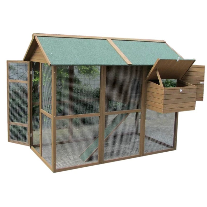 BONO FIDO CHICKEN COOP COTTAGE 200X140X155CM (BOXED)