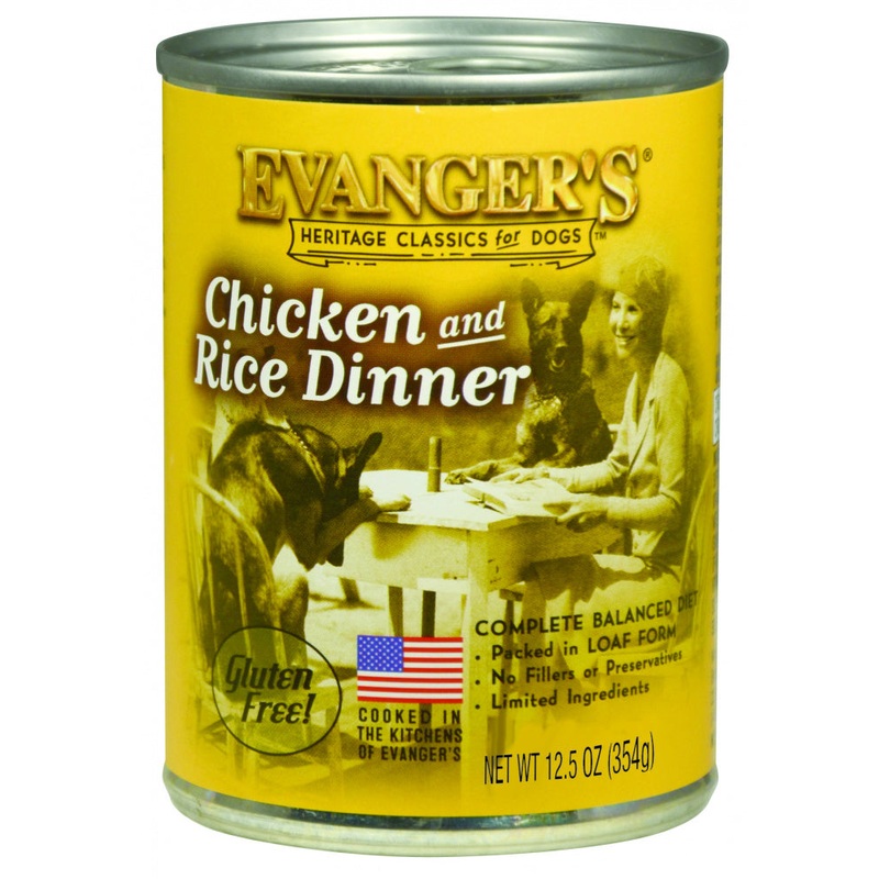 Evangers Classic Chicken and Rice Dinner Canned Dog Food