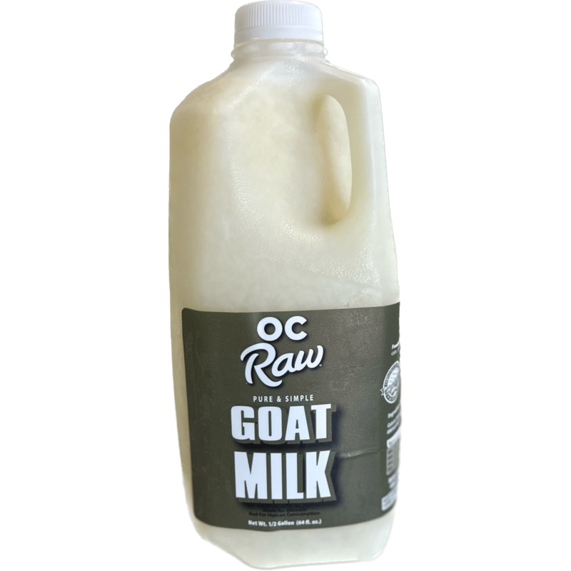 OC Raw Goat Milk 64 oz