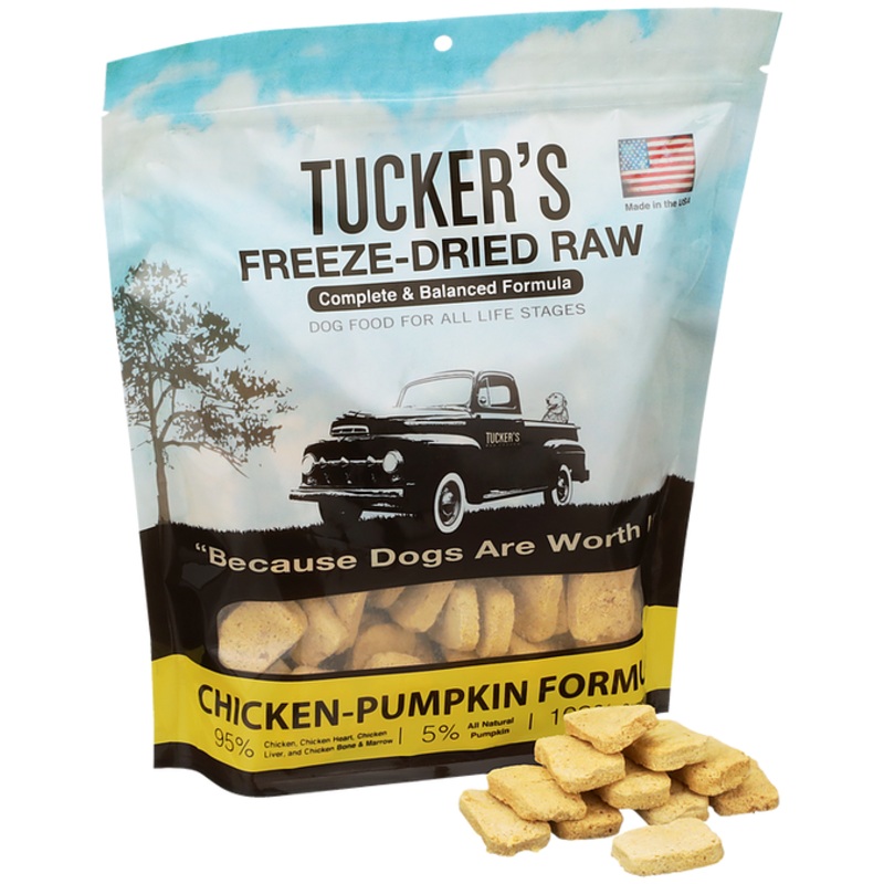 Tucker’s Freeze-Dried Raw Chicken-Pumpkin Dog Food