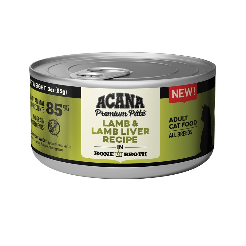 ACANA Premium Pt, Lamb & Lamb Liver Recipe Wet Cat Food (3 Oz Case)