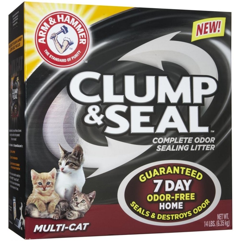 Arm & Hammer Multi-Cat Clump and Seal Complete Odor Sealing Cat Litter