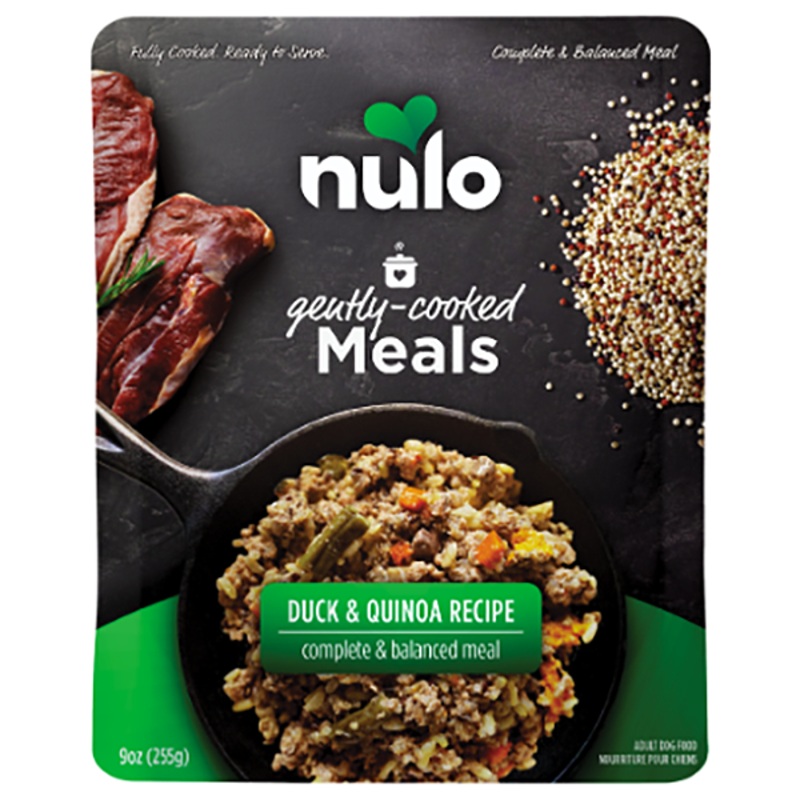 Gently Cooked Meals Duck & Quinoa Recipe Wet Pouch Dog Food 9oz, case of 8