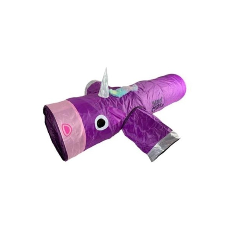 Mad Cat Mewnicorn Tunnel 38″ Cat Toy
