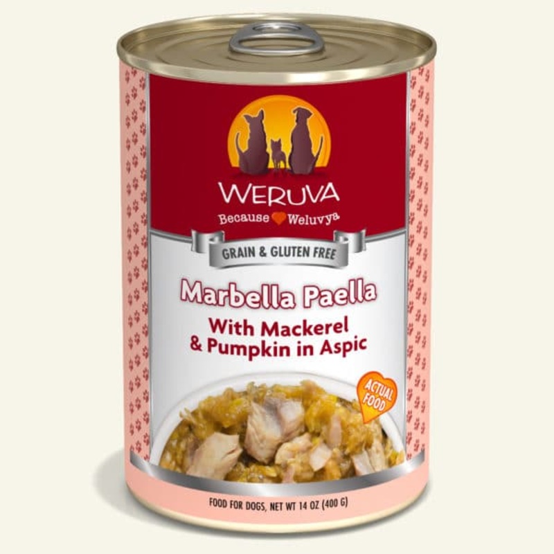 Marbella Paella with Mackerel & Pumpkin in Aspic 14 oz.